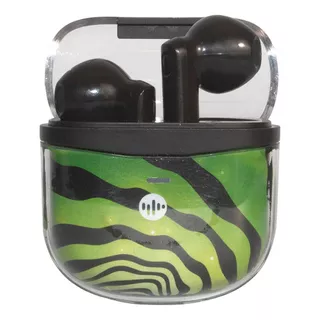 Auriculares Inalámbricos In-ear Stromberg Warpbuds Bluetooth Color Verde