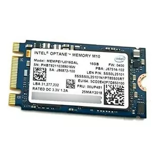 Intel Optane 16 Gb Memory M10 M.2 42mm Nvme 2242 Computer214