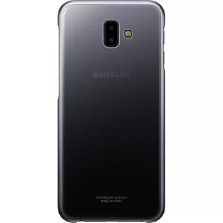 Capa Protetora Degradê Original Samsung Galaxy J6 Plus Preta