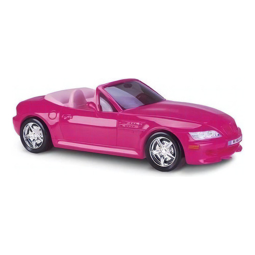 Cochecito para muñecas Roma Babies Roadster convertible, color rosa