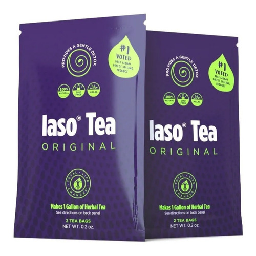 Iaso® Té Original 2 Sobres  Pack Brewed Tea