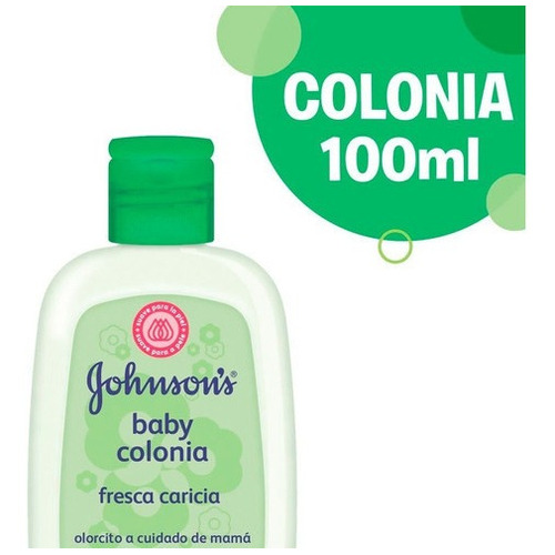 Colonia Para Bebés Johnson Baby Fresca Caricia 100 Ml