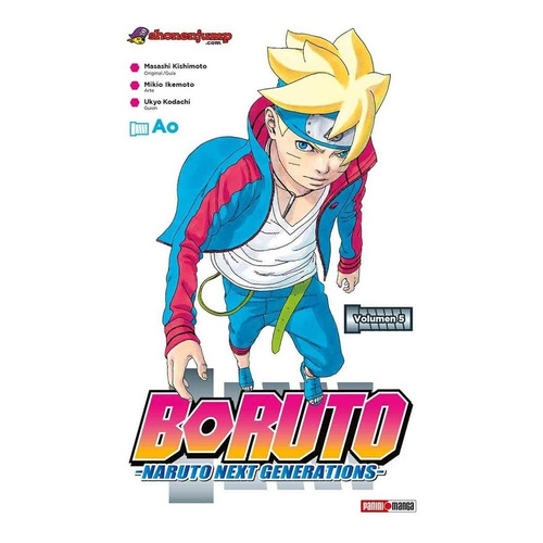 Boruto Vol. 5 Manga Panini Español