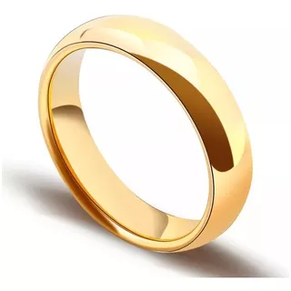 Aro Anillo De Matrimonio Compromiso Acero Inoxidable