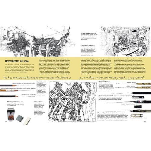 Urban Sketching:guia Completa Tecnicas Dibujo, De Thomas Thorspecken. Editorial Gustavo Gili, Tapa Blanda En Español, 2014