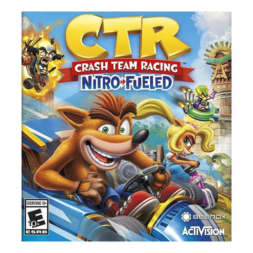 Crash Team Racing Nitro Fueled Switch Físico  Nitro Fueled Standard Edition Activision Xbox Series X S