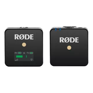 Microfone Rode Wireless Go Condensador Omnidirecional Cor Preto