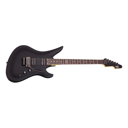 Guitarra eléctrica Schecter SGR Avenger de tilo metallic black metalizado con diapasón de palo de rosa