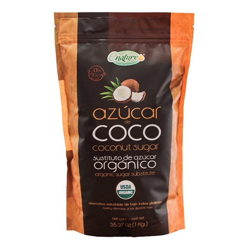 Azúcar De Coco Orgánica Enature 1 Kg
