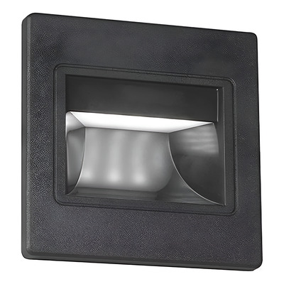 Embutido Pared Ideal Escalera Web Led Negro Exterior Deco