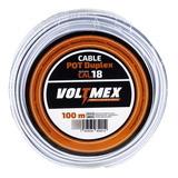 Cable Pot Duplex Calibre 18 100 Metros