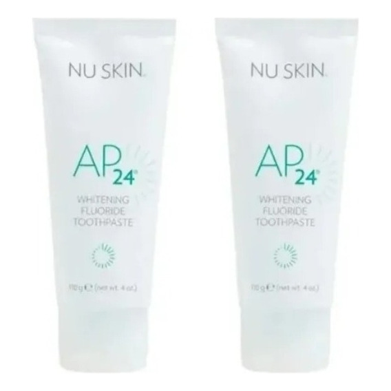 Pack 2 Pasta De Dientes Nu Skin Ap 24 Blanqueadora Nuskin