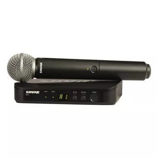 Sistema Inalámbrico Shure Sm58 Completo Blx24ar Micrófono