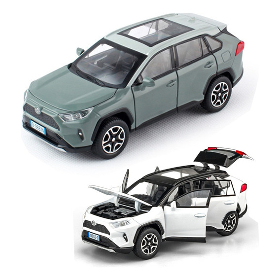 Colección Toyota Rav4 Suv De Metal En Miniatura Con Forma De