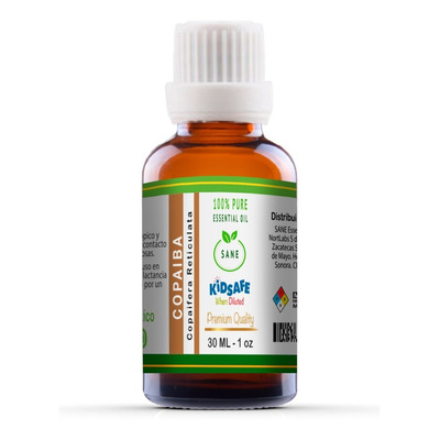 Aceite Esencial De Copaiba 30ml 100% Puro Y Natural