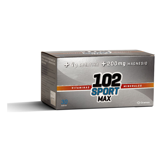 Suplemento Dietario 102 Sport Max X 30 Sobres