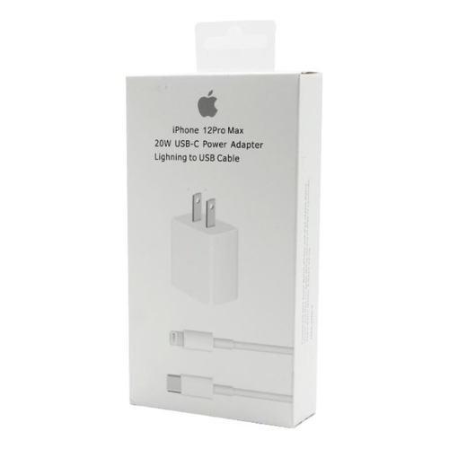 Apple Cargador 20w USB-C Lightning to USB Color Blanco