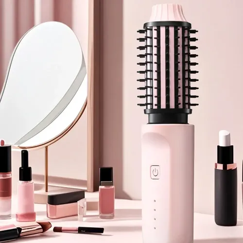 Cordless Hair Curling Iron Brush,3-in-1 Travel Curling | MercadoLivre