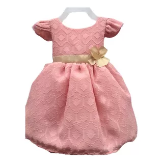 Ropa Infantil Vestido Niña Bebe Color Rosa