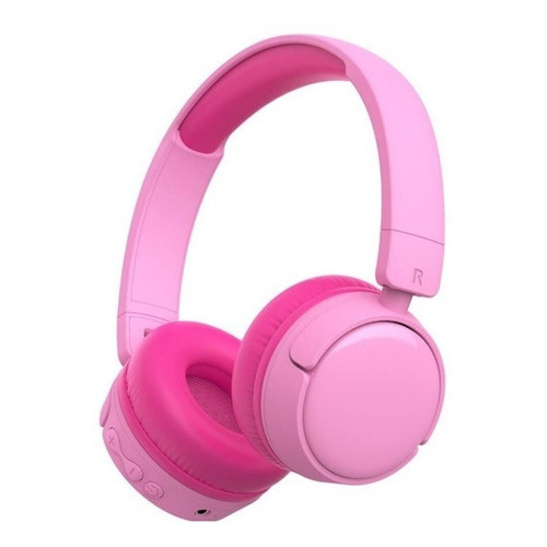 Auriculares Inalámbrico Bluetooth Protección Auditiva Niño Color Rosa