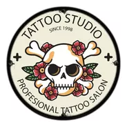 #181 - Cuadro Decorativo Vintage 30 Cm / Tattoo Tinta Logo