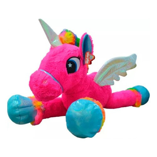 Unicornio Gigante Echado Con Alas 105 Cm Phi Phi Toys 7861