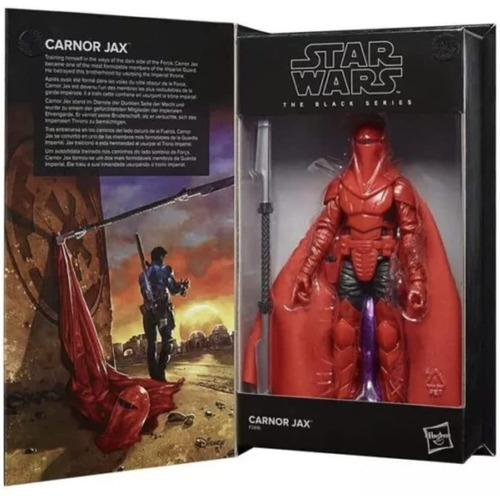 Star Wars Black Series Crimson Empire Carnor Jax / Kir Kanos