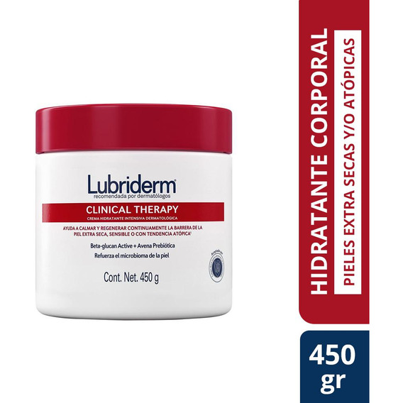 Crema Corporal Lubriderm Clinical Therapy Tarro 450 G