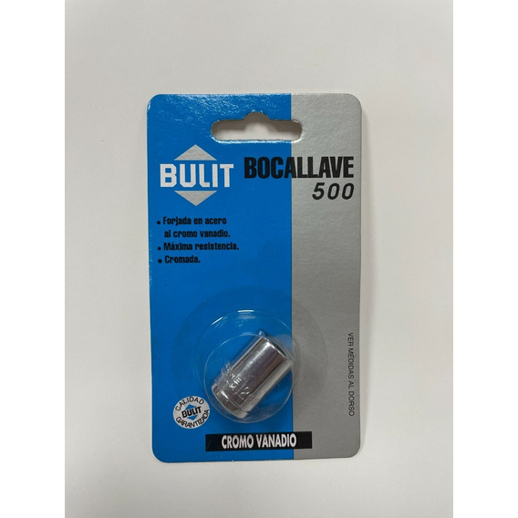 Tubo Bocallave Bulit S500 - 1/4  - 5mm - Cromo Vanadio