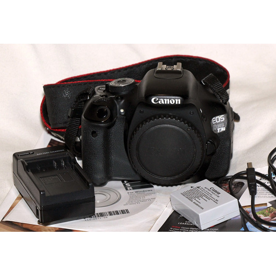 Canon Eos T3i Body 13mil Disparos Muy Buena Opcion + Lente