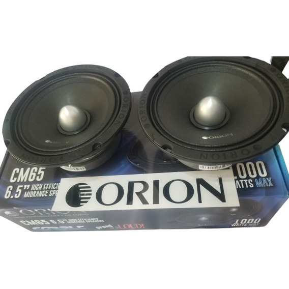 Medios Orion 6.5 Midrange  1000w Rms250w  Open Show 