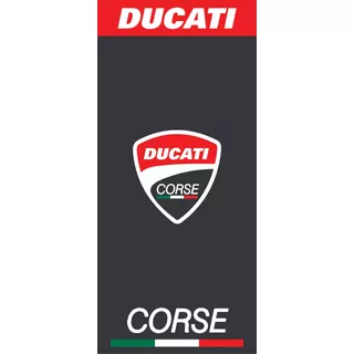 Alfombra Motos Pvc Impresa Ducati 90x200cms Qpg