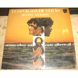 Lp Caetano Gal Costa Gilberto Gil - Temporada Verão (1974)
