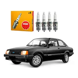  Jogo Velas Ngk Chevette 1.0 1.4 1.6 1985 A 1993