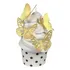Mariposas Comestibles Doradas - 25 Unidades     (305d)