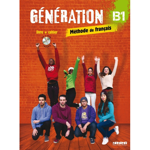 Génération B1 Livre+cahier+CD+DVD, de Cocton, Marie-Noelle. Editorial Didier en francés, 2016