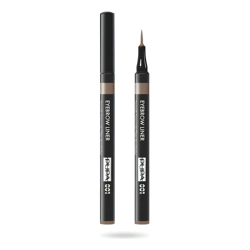 Delineador De Cejas Pupa Eyebrow Liner Color 01 Ash Brown