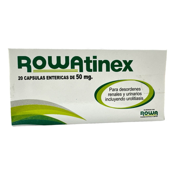 Rowatinex 20 Capsulas - Unidad a $2802