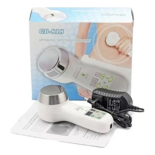 Masajeador Portatil Ultrasonido Anticelulitis + Color Blanco 110v