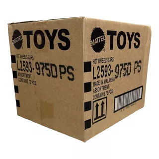 Caja Hot Wheels Mattel 72 Piezas  Letra D 2024 100% Sellada