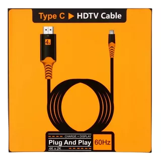 Cable Usb Tipo C A Hdmi 4k 60hz Video Laptop Tv Usb-c