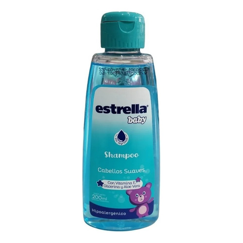 Shampoo Estrella Baby Cabellos Suaves  X 200 Ml