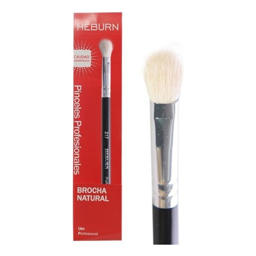 Heburn Pincel Maquillaje Sombras Ojos Cerda Natural Cod 217