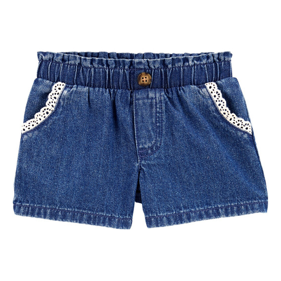 Short Jean Con Encaje Carters 1p332010