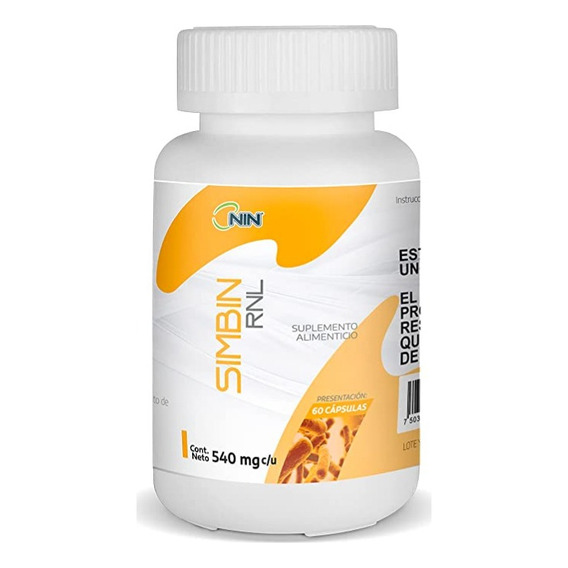 Simbin Rnl 60 Capsulas Sabor Sin sabor