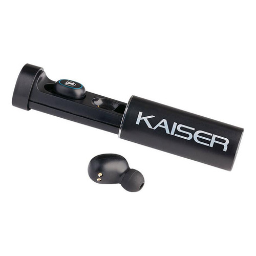 Audífonos Kaiser Mh-9199 True Wireless Bluetooth Con Linterna Color Negro Color de la luz Blanco