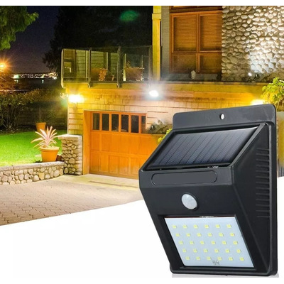 Panel Solar Led 4w Ip65 Exterior Autonomia 5hs