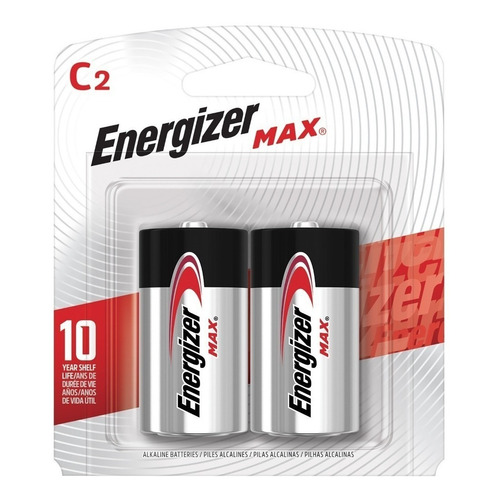 6 X Pilas C Mediana ENERGIZER MAX E93 Pilas Alcalinas 1.5V