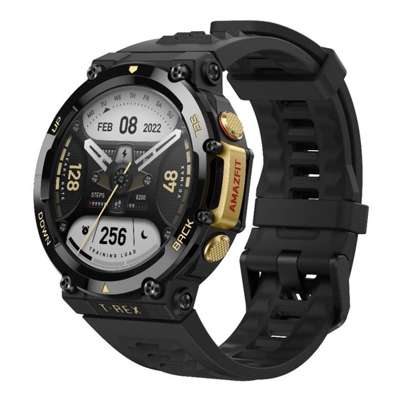 Amazfit T-rex 2 Con Gps 158 Modos Deportivos Black & Gold