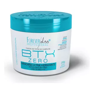 Botox Btx Zero Forever Liss Máscara Ultra Hidratante 250g